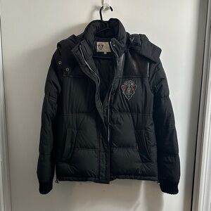 Black woman’s Puffer Jacket